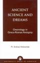 Billede af bogen Ancient Science and Dreams. Oneirology in Greco-Roman Antiquity