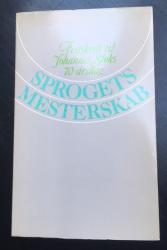 Billede af bogen Sprogets mesterskab, festskrift til Johannes Sløks 70-årsdag.