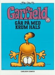 Billede af bogen Garfield 25 - Går på med krum hals