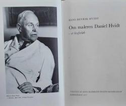 Billede af bogen Om maleren Daniel Hvidt - et livsforløb