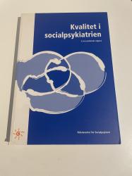 Billede af bogen Kvalitet i socialpsykiatrien 
