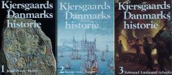 Billede af bogen Kjersgaards Danmarkshistorie (bind 1- 3)