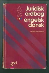 Juridisk ordbog, engelsk dansk
