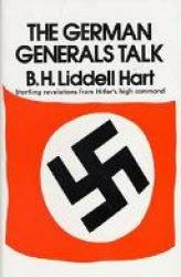 Billede af bogen German Generals Talk