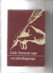 Billede af bogen Gisla Surssons saga - en islendingesaga