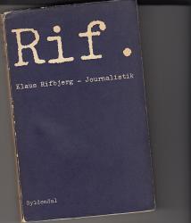 Billede af bogen rif.klaus rifbjerg journalistik