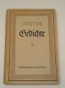 Billede af bogen Goethes Gedichte - Auswahl