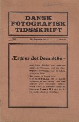 Billede af bogen Dansk fotografisk Tidsskrift 1931