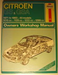 Billede af bogen Citroën GS & GSA