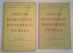 Billede af bogen Extracts from our modern writers - Greene, Hemingway, Monsarrat, Tickell + Commentary