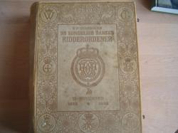 Billede af bogen De kgl. danske ridderordener (Hel pergamentbind)