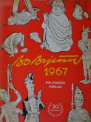 Billede af bogen Bo Bojesen årets tegninger fra Politiken 1967