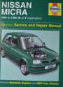 Billede af bogen Nissan Micra, 1993 to 1999 (K to T registration). Haynes Service and Repair Manuel