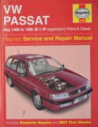 Billede af bogen Haynes: VW Passat - May 1988 to 1996 (E to P Registration) Petrol & Diesel Billede af bogen Haynes: VW Passat - May 1988 to 1996 (E to P Registration) Petrol & Diesel