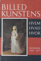 Billede af bogen Billedkunstens Hvem Hvad Hvor, Danmark 1500 - 1875 - bind 1.