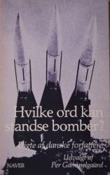 Billede af bogen Hvilke ord kan standse bomber?