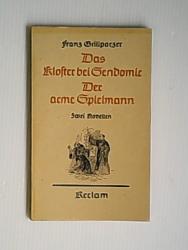 Billede af bogen Das Kloster bei Sendomir - Der arme Spielmann - Zwei Novellen