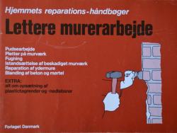 Billede af bogen Hjemmets reparations – håndbøger: Lettere murerarbejde 