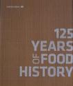 Billede af bogen 125 years food history