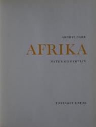 Billede af bogen AFRIKA – Natur og dyreliv