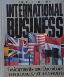 Billede af bogen International Business : Environments and Operations – Fourth edition