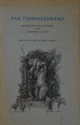 Billede af bogen Paa Tomandshaand – Minder fra hyggetimer med Johannes Larsen