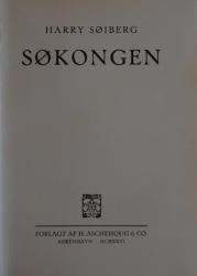 Billede af bogen Søkongen