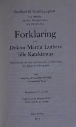 Billede af bogen Forklaring over Doktor Martin Luthers Lille Katekismus - 
