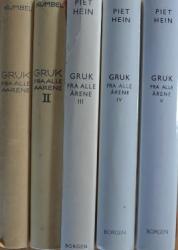 Billede af bogen GRUK fra alle årene - bind I - V 
