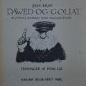 Billede af bogen Dawed og Goliat - af gammel Jehannes  hans biwelskistaarri 