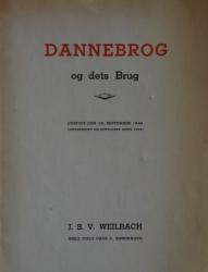 Billede af bogen DANNEBROG og dets Brug