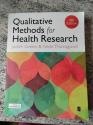 Billede af bogen Qualitative Methods for Health Research