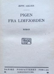 Billede af bogen Pigen fra Limfjorden