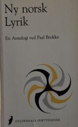 Billede af bogen Ny norsk lyrik - en antologi