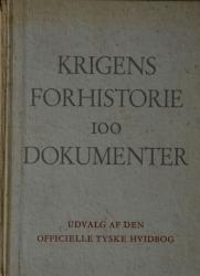 Billede af bogen Krigens Forhistorie 100 dokumenter