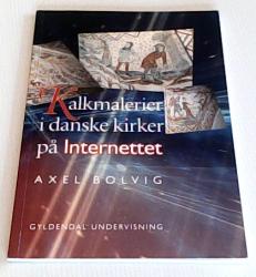 Billede af bogen Kalkmalerier i danske kirker på Internettet