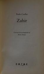 Billede af bogen Zahir