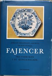 Billede af bogen Fajencer fra fabriken i St. Kongensgade