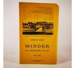 Billede af bogen Minder fra Sønderborg og Als. 1850-1870. Bertha Hahn. Ny udgave - genoptryk af 1913-udgaven 