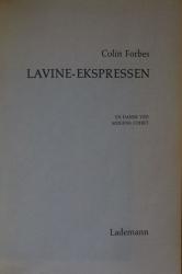 Billede af bogen Lavine - ekspressen
