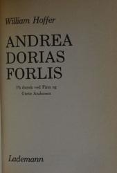 Billede af bogen Andrea Dorias Forlis
