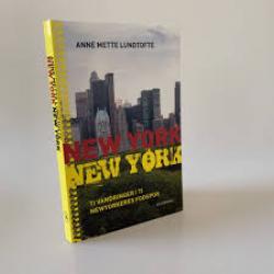 Billede af bogen New York  New York. Ti vandringer i ti newyorkeres fodspor