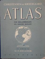 Billede af bogen ATLAS for Mellemskolen og højere Skoler