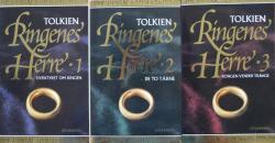 Billede af bogen Ringenes herre 1-3 ( komplet) – Eventyret om ringen -  De to tårne og Kongen vender tilbage