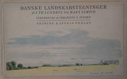 Billede af bogen Danske Landskabstegninger