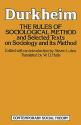 Billede af bogen Durkheim: The Rules of Sociological Methods and Selected Texts on Sociology and its Method. Edited with an introduction by Steve Lukes. Translated by W.D.Halls 