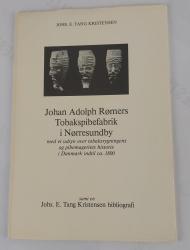 Billede af bogen Johan Adolph Rømers tobakspibefabrik i Nørresundby