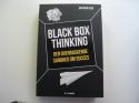 Billede af bogen Black Box Thinking.