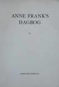 Billede af bogen  Anne Frank's dagbog