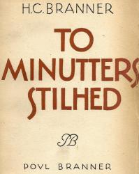 Billede af bogen TO MINUTTERS STILHED